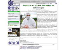 Tablet Screenshot of internationale.monarchiste.com
